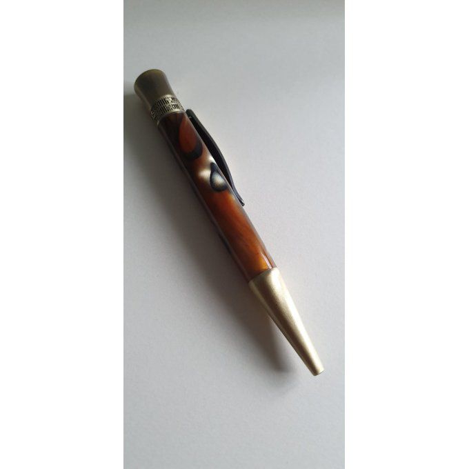 Stylo artisanal Glacia Caramel