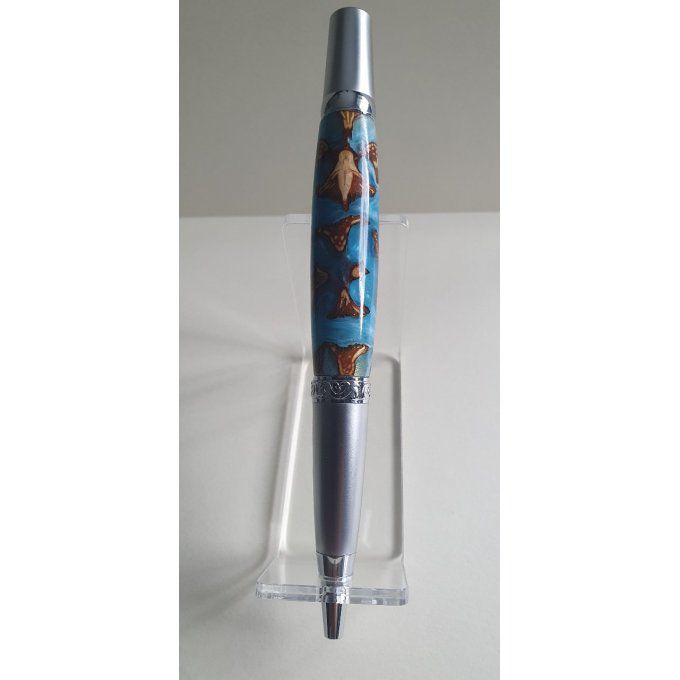 Stylo Sierra élégant résine cyprès