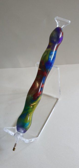 Stylo broderie diamant "Feu d'artifice"