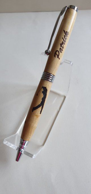 Stylo artisanal bois "golf"