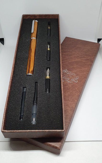 Coffret stylo plume Calligraphie 