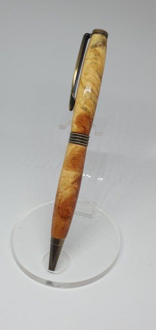 Stylo bille loupe d'Amboine