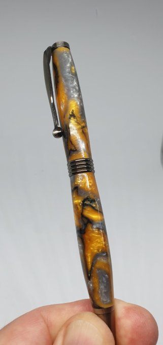 Stylo bille résine Salamandre 