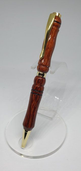 Stylo bille Palissandre du Honduras