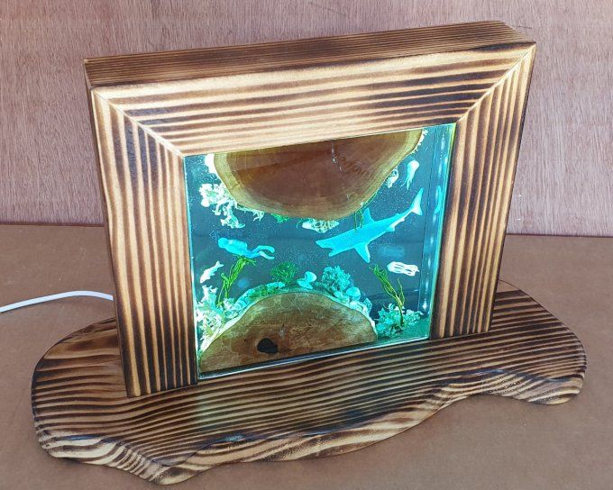 Lampe mini aquarium sans entretien 