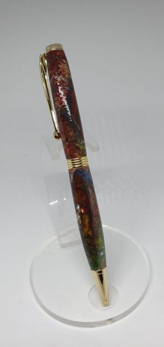 Stylo hybrid multicolore chardons