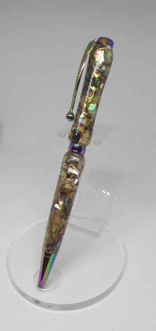 Stylo bille nacre abalone #2