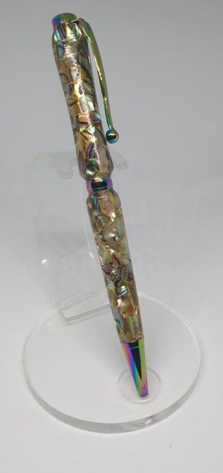 Stylo bille nacre abalone #2
