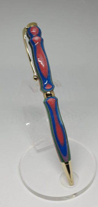 Stylo micarta papier