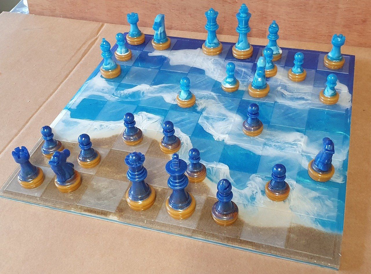 Jeu d'échecs "Océan "