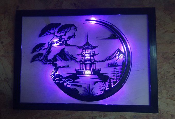 Cadre lumineux 20x30