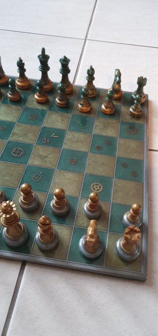 Jeu d'échecs steampunk 1