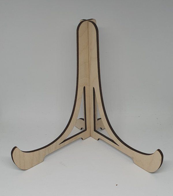 Photo gravée sur tranche de bois