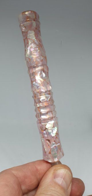 Stylet peinture diamant nacre rose