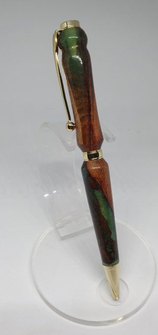 Stylo Cep de Vigne résine verte