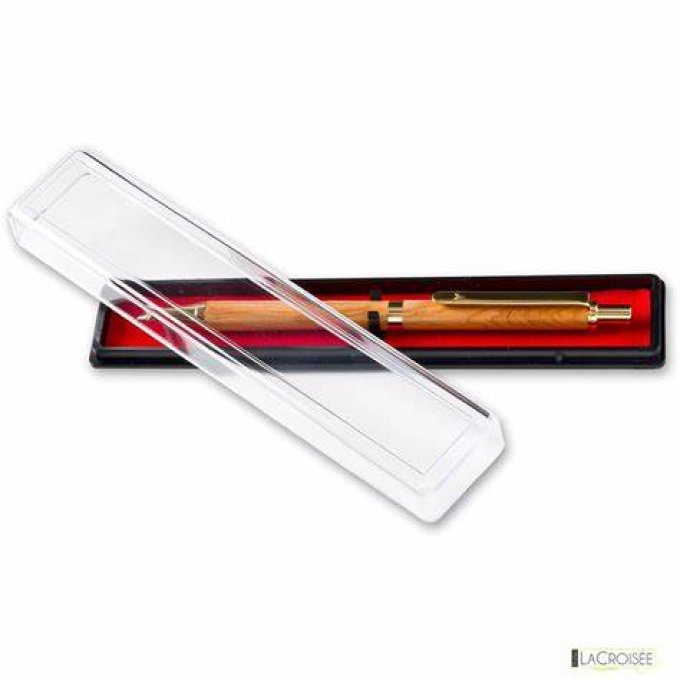 Boite présentation stylo plastique