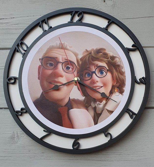 Horloge personnalisée 