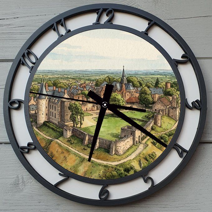 Horloge personnalisée 