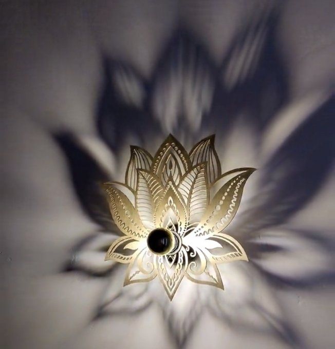 Applique murale Lotus