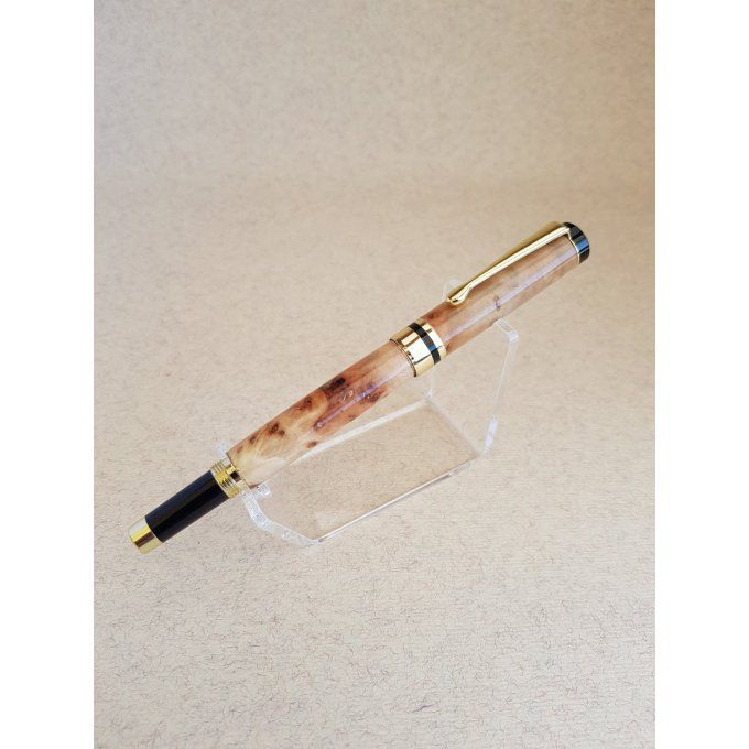 Stylo Roller bois Classic loupe de Peuplier