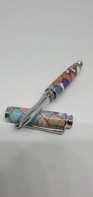 Stylo roller "Arlequin"