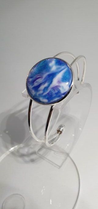 Bracelets fil chromé 