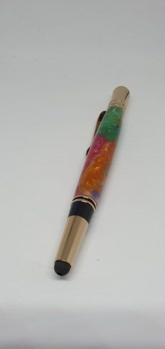 Stylo bille Executive résine multi inserts tactile