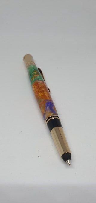 Stylo bille Executive résine multi inserts tactile