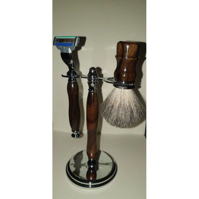 Ensemble barbier en Ziricote