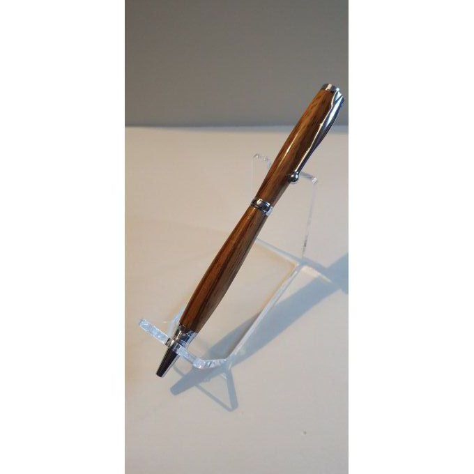 Stylo artisanal en Zébrano